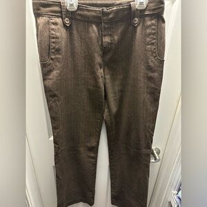 Urban Outfitters Brown Straight-Leg Pants